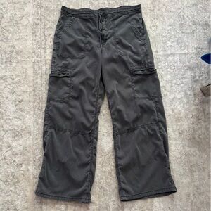 American Eagle Outfitters Charcoal Straight Leg Pants